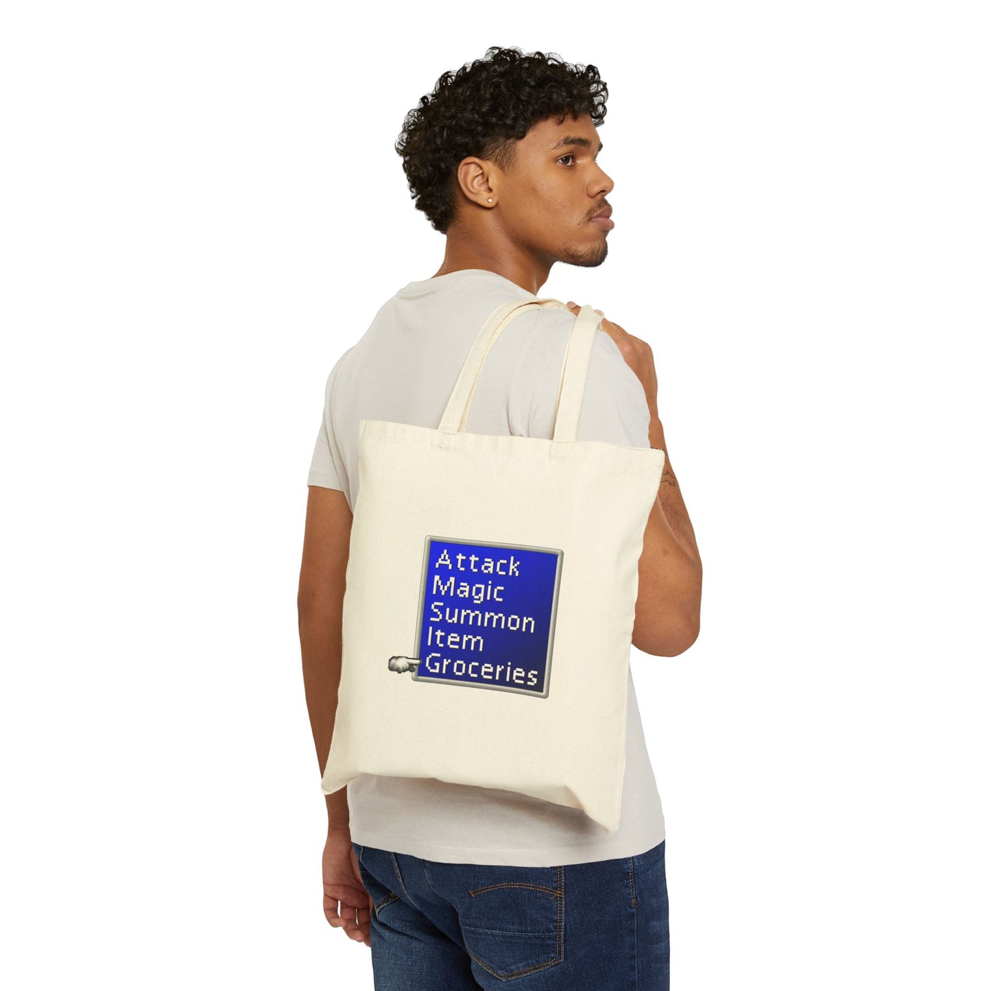Groceries Battle Menu Tote Bag