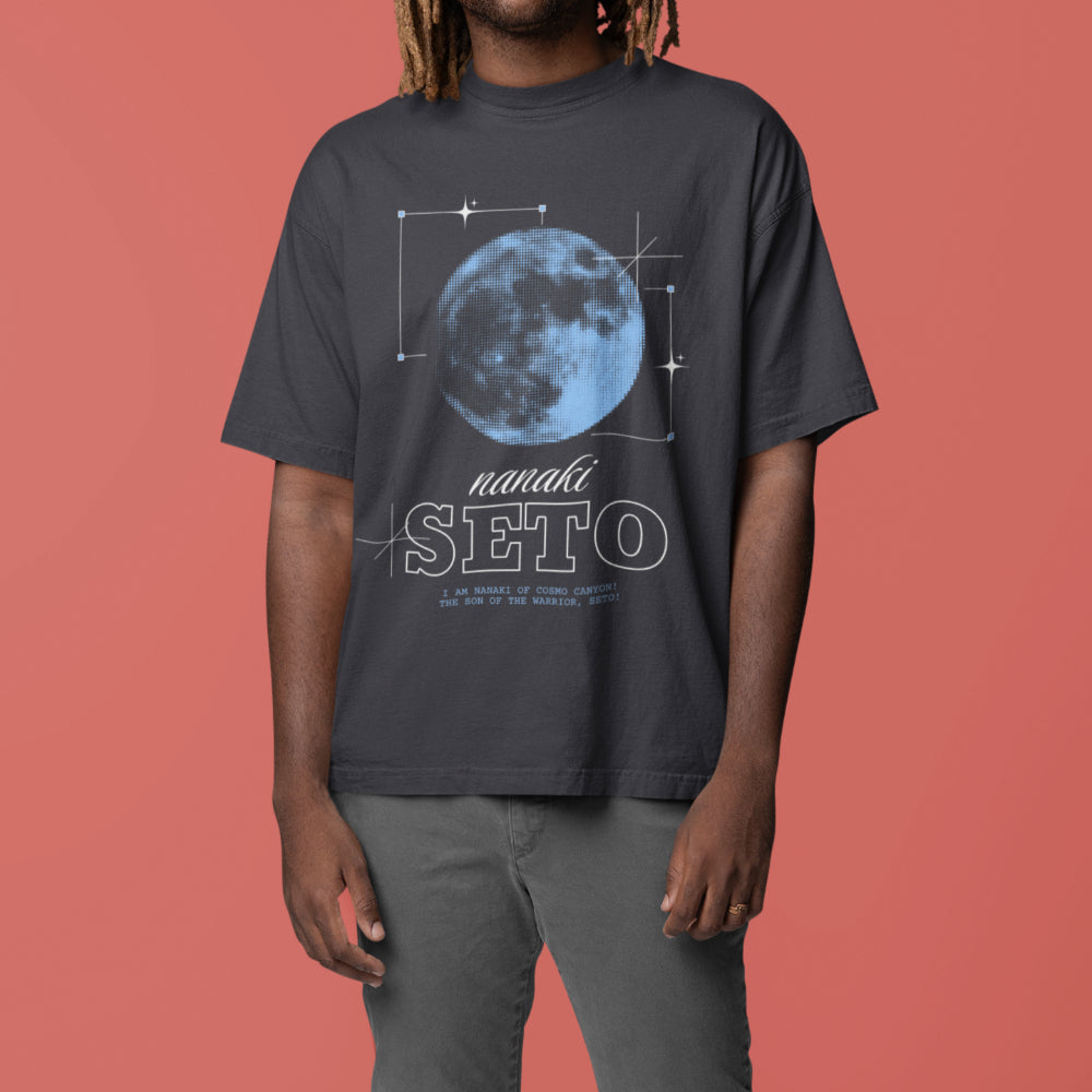 Final Fantasy 7 Red XIII - Seto Moon Oversized T-Shirt