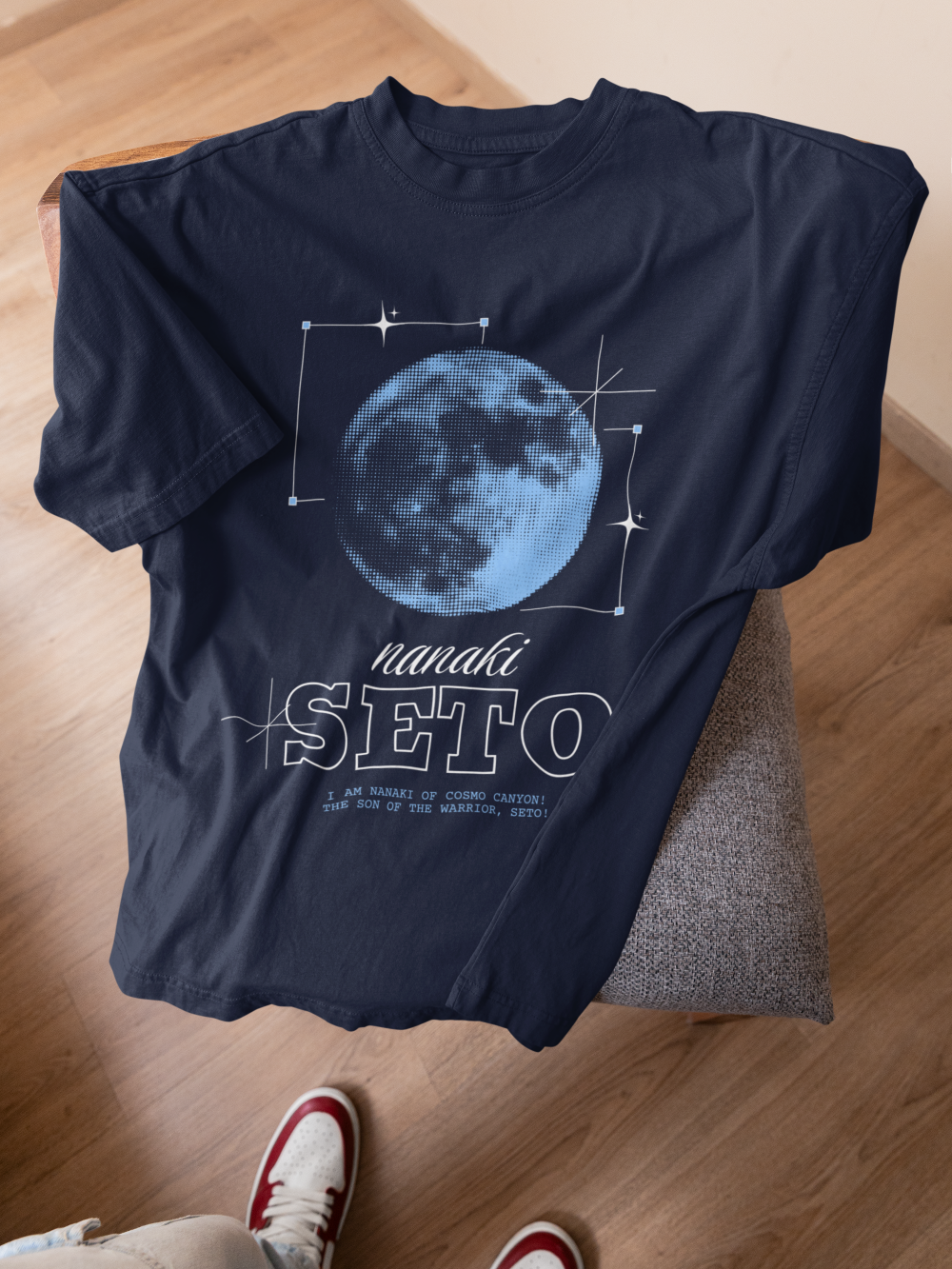 Final Fantasy 7 Red XIII - Seto Moon Oversized T-Shirt