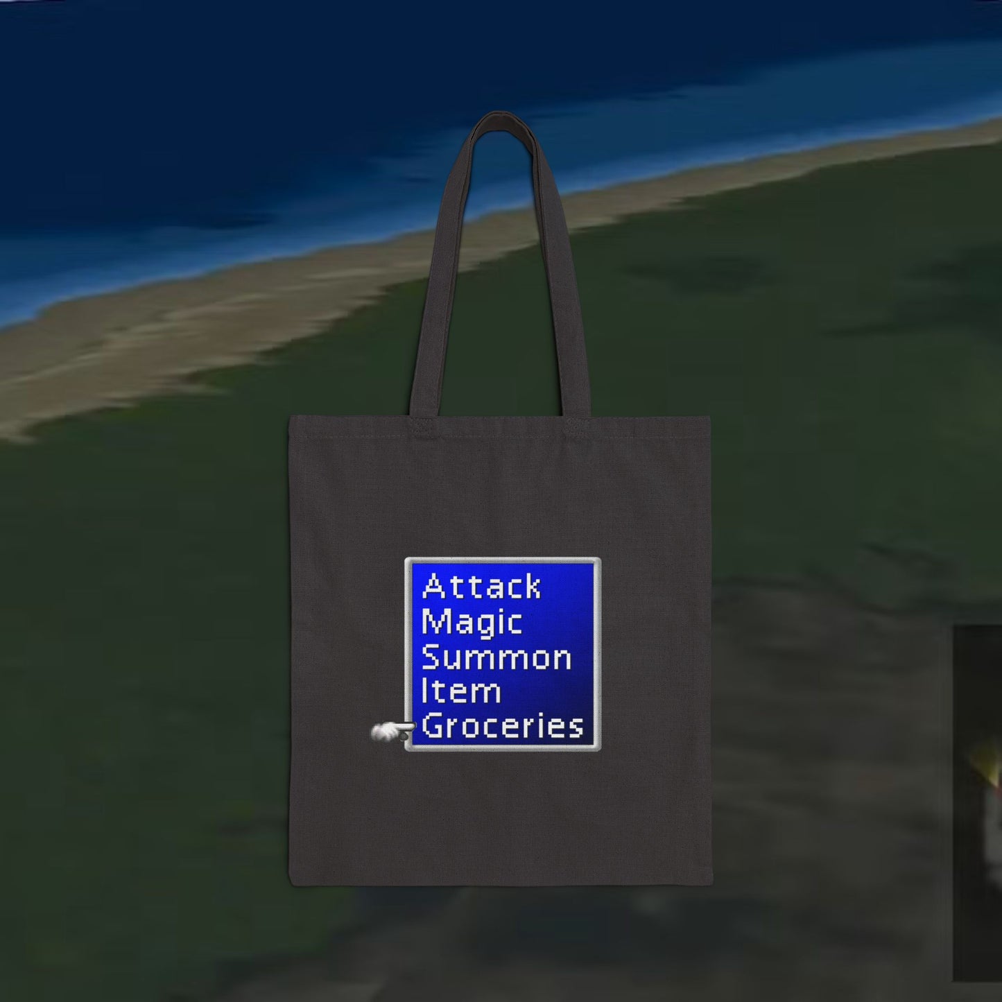 Groceries Battle Menu Tote Bag