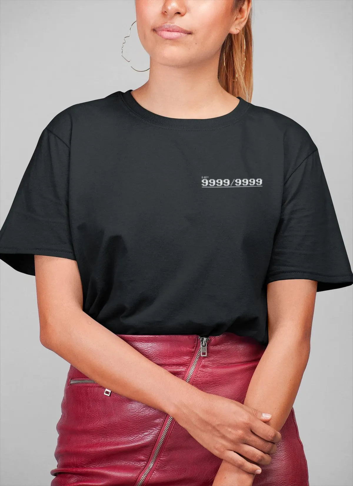 Final Fantasy Shirt - Retro HP Status from the OG Classic Menu