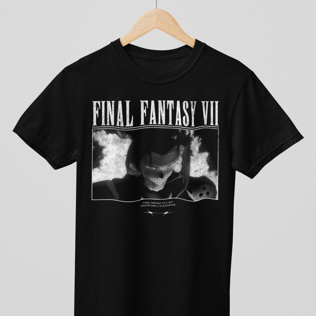 Final Fantasy 7 Retro T-Shirt: Sephiroth Nibelheim Scene