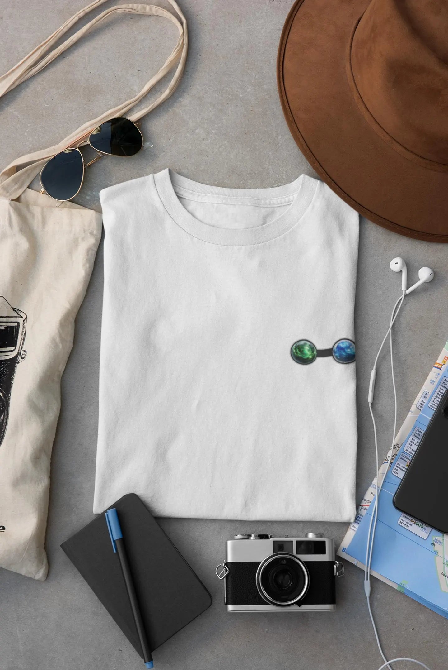 Final Fantasy Linked Materia Slot T-Shirt