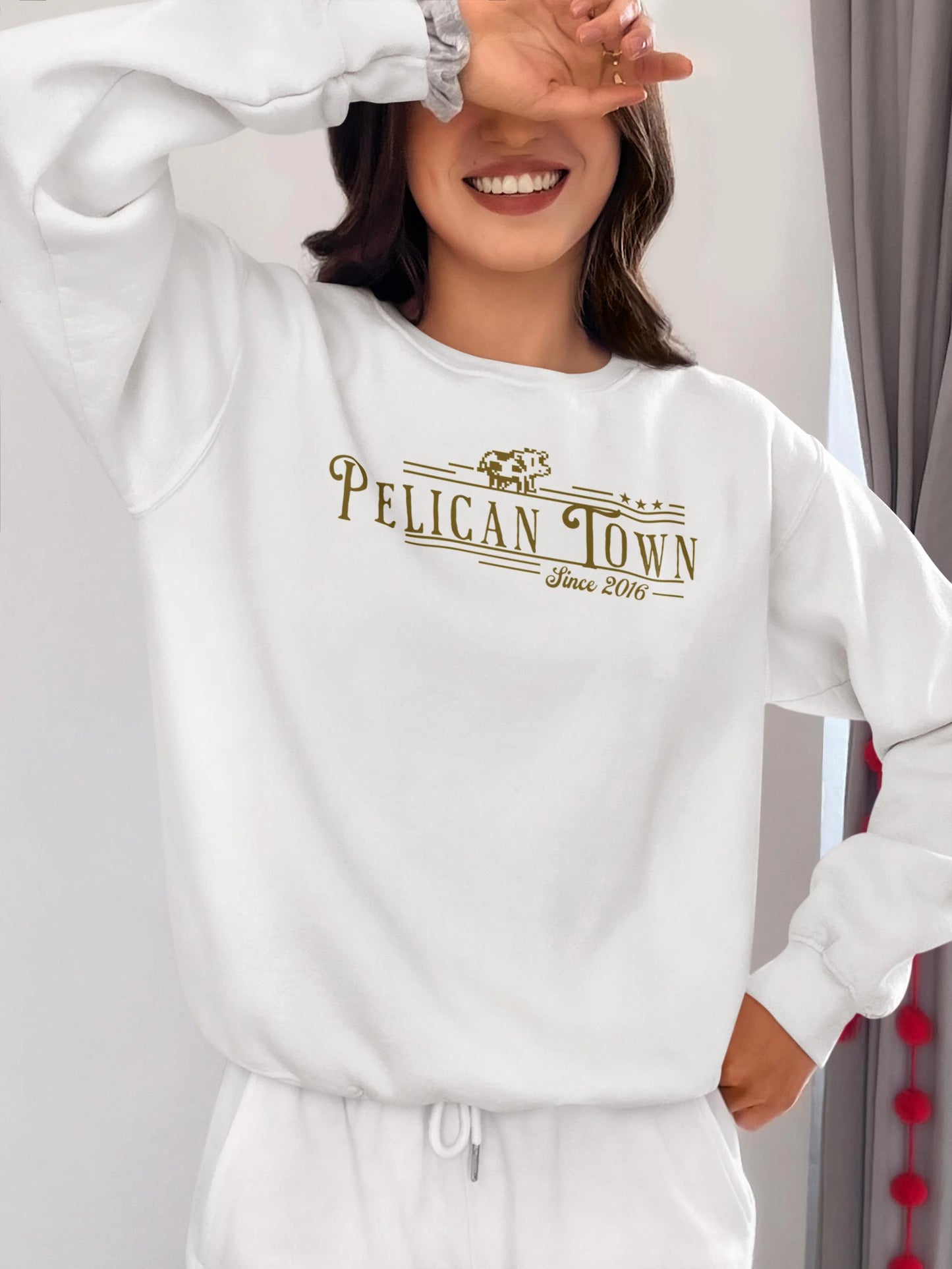 Stardew Valley Sweatshirt: Pelican Town Pullover