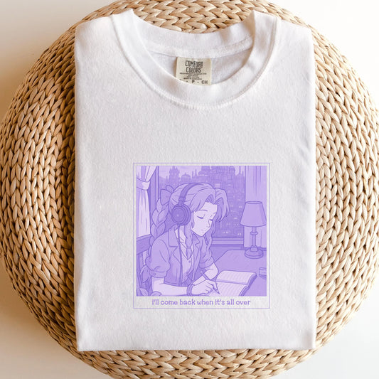 Aerith Lo-Fi Girl Inspired T-Shirt