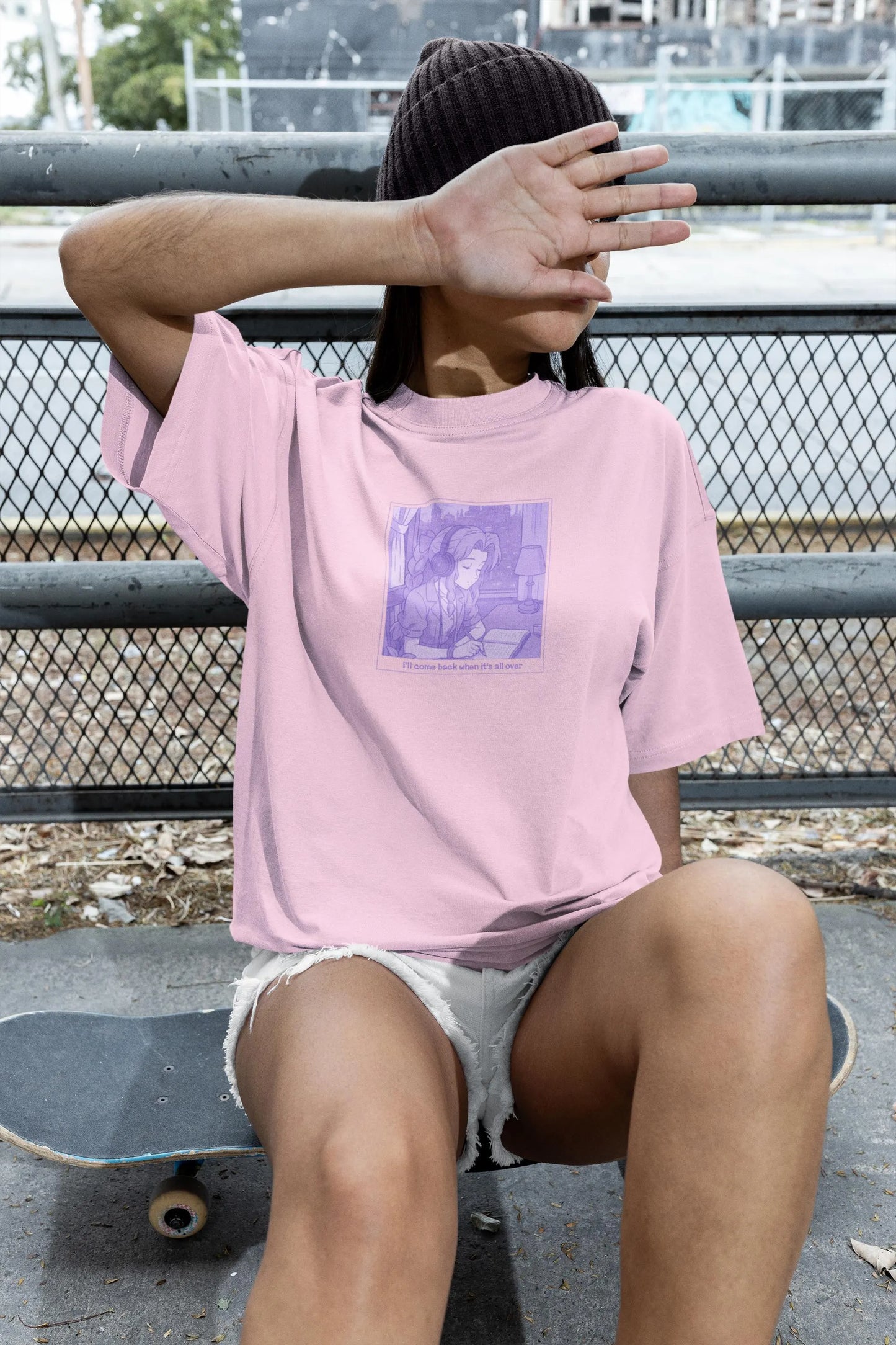 Aerith Lo-Fi Girl Inspired T-Shirt