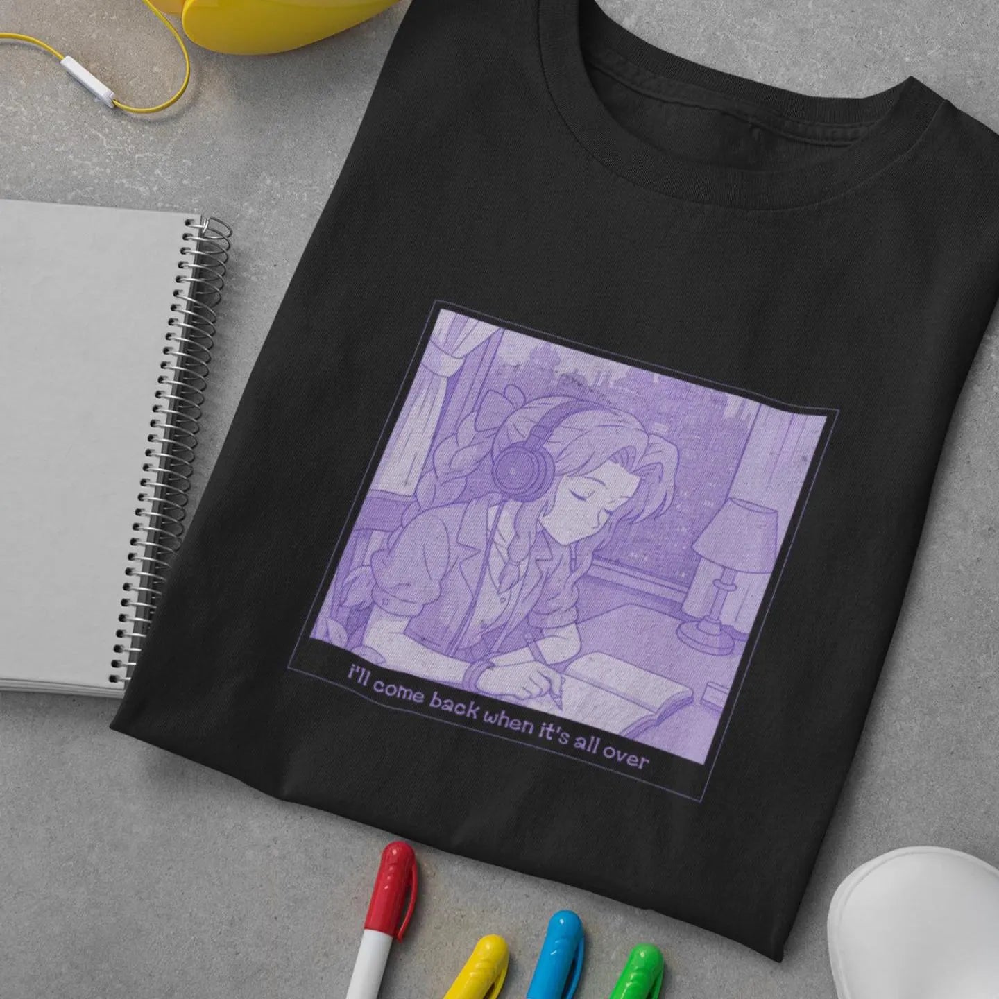Aerith Lo-Fi Girl Inspired T-Shirt