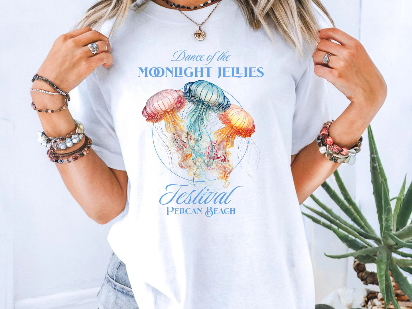 Stardew Valley Shirt: Moonlight Jellies Festival Tee