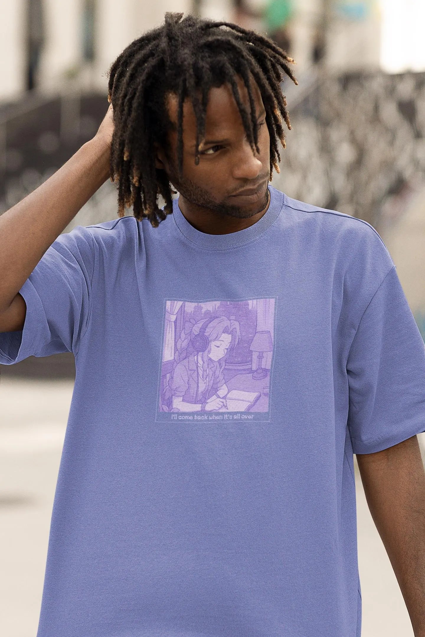 Aerith Lo-Fi Girl Inspired T-Shirt