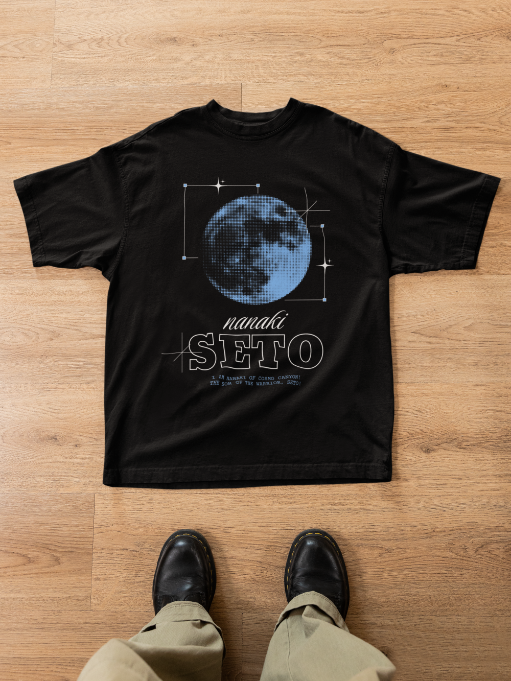 Final Fantasy 7 Red XIII - Seto Moon Oversized T-Shirt