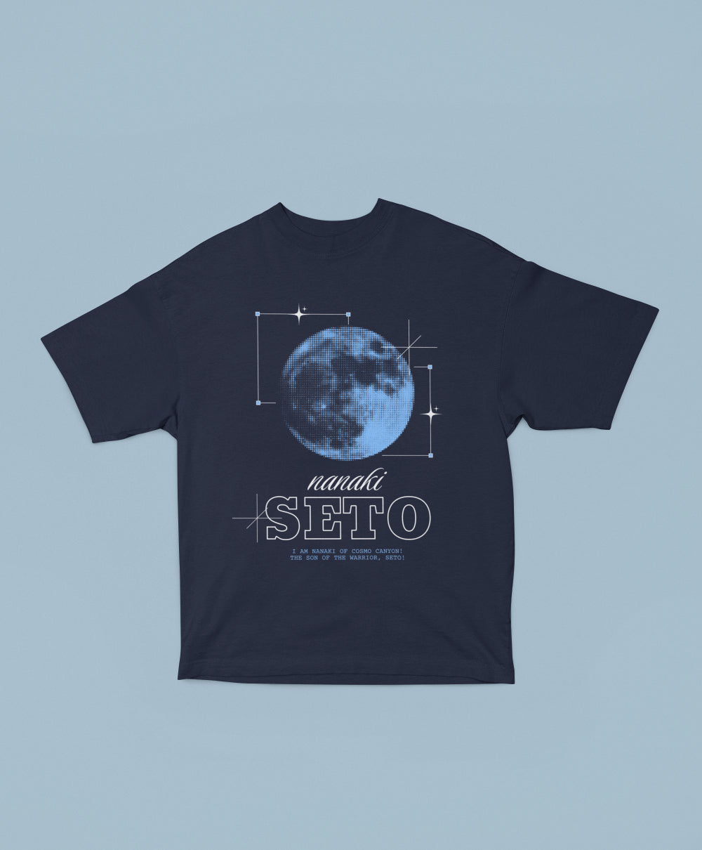 Final Fantasy 7 Red XIII - Seto Moon Oversized T-Shirt