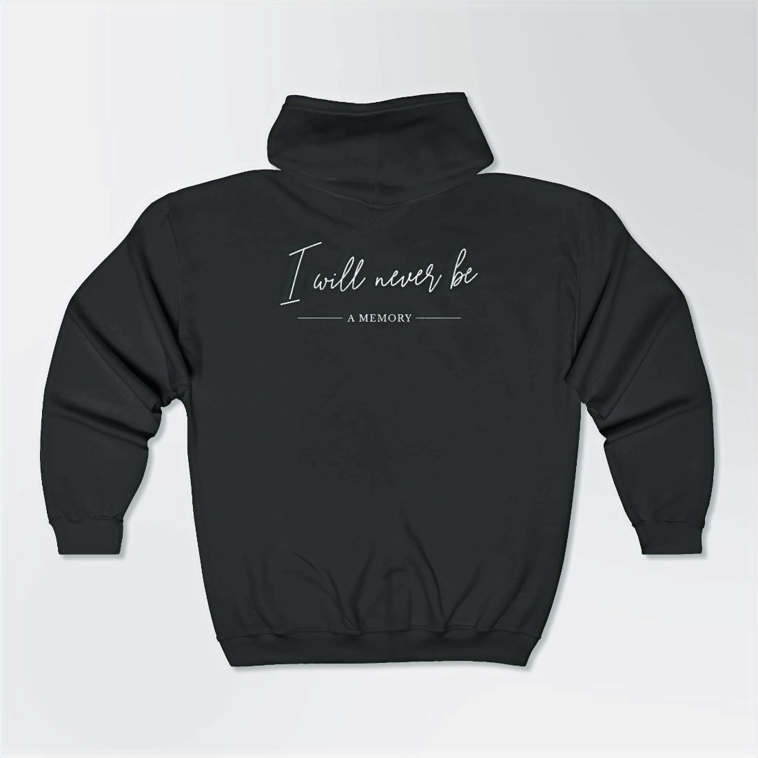 Final Fantasy 7 Sephiroth Zip-Up Hoody - I Will Never Be A Memory