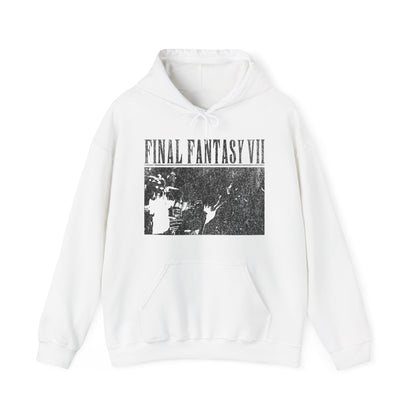 Cloud and Shinra HQ Scene Hoodie