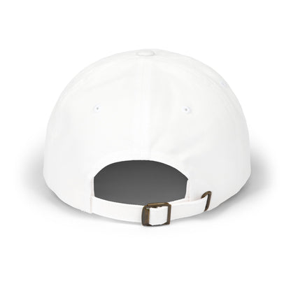 White 100% cotton Epic Loot hat back panel with strap adjustment