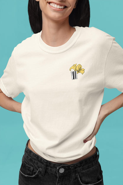 Final Fantasy Aerith Lily T-Shirt