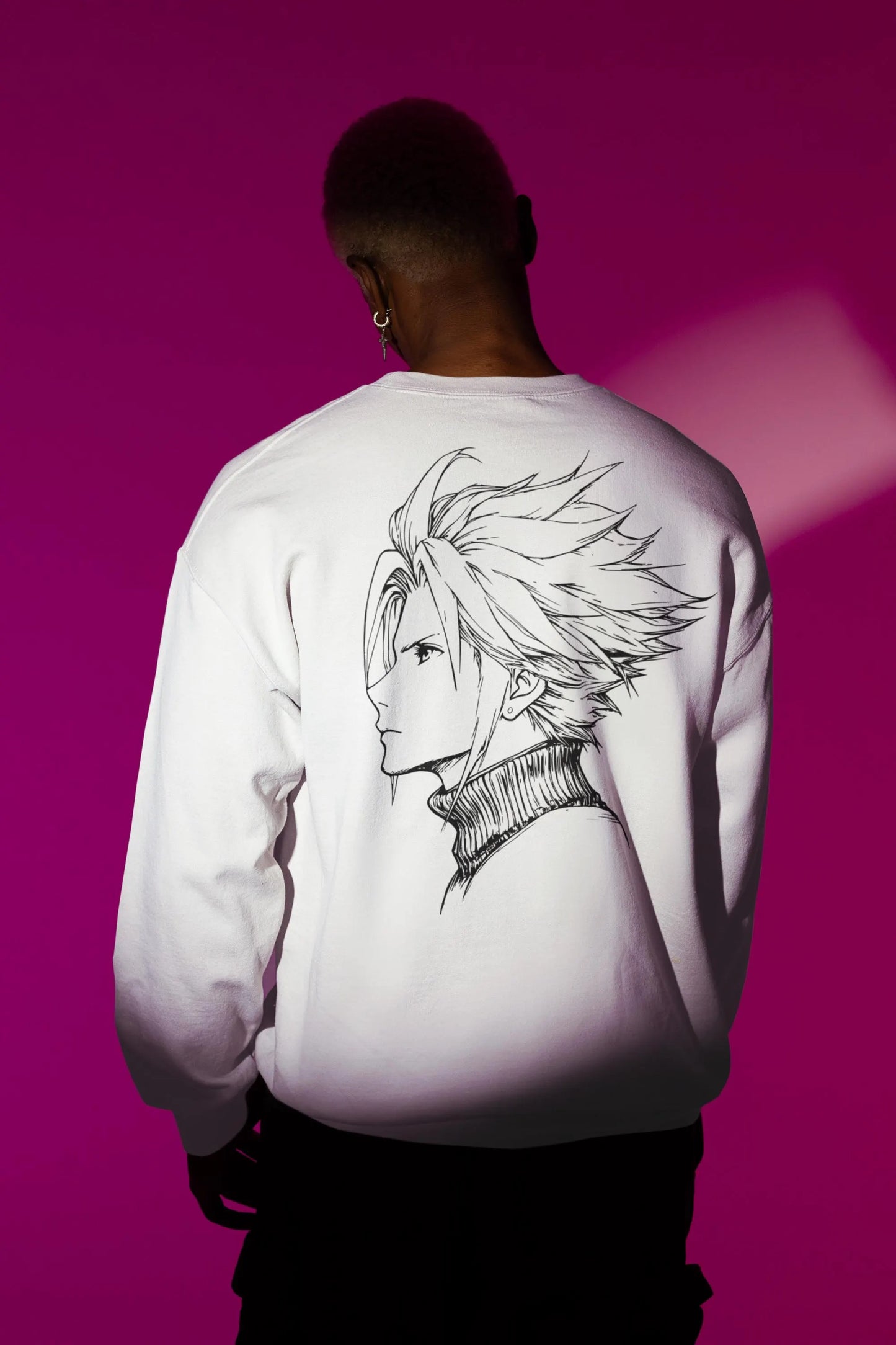 Final Fantasy Cloud Strife Premium Fleece Sweatshirt