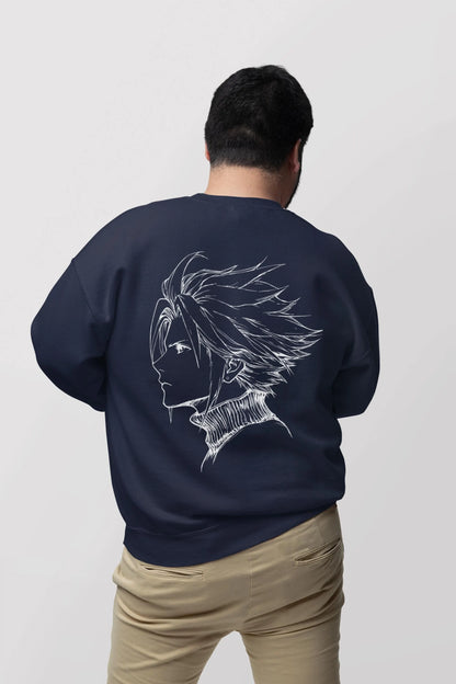 Final Fantasy Cloud Strife Premium Fleece Sweatshirt