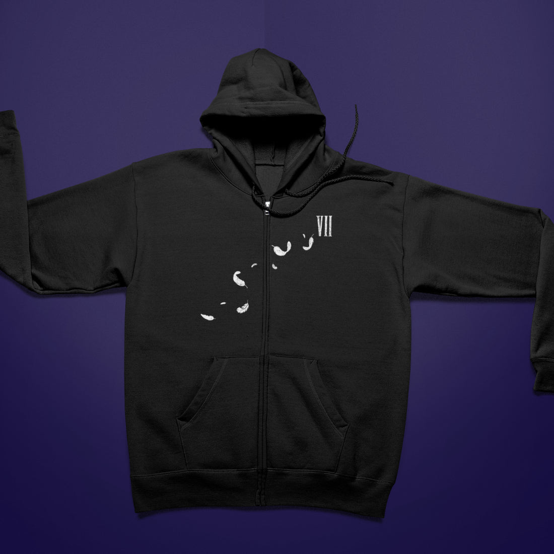 Final Fantasy 7 Sephiroth Zip-Up Hoody - I Will Never Be A Memory
